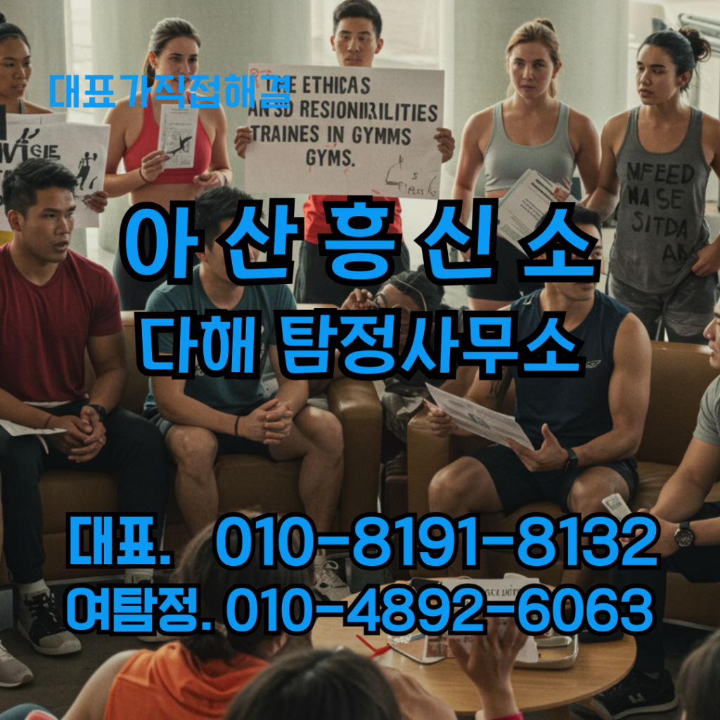아산흥신소